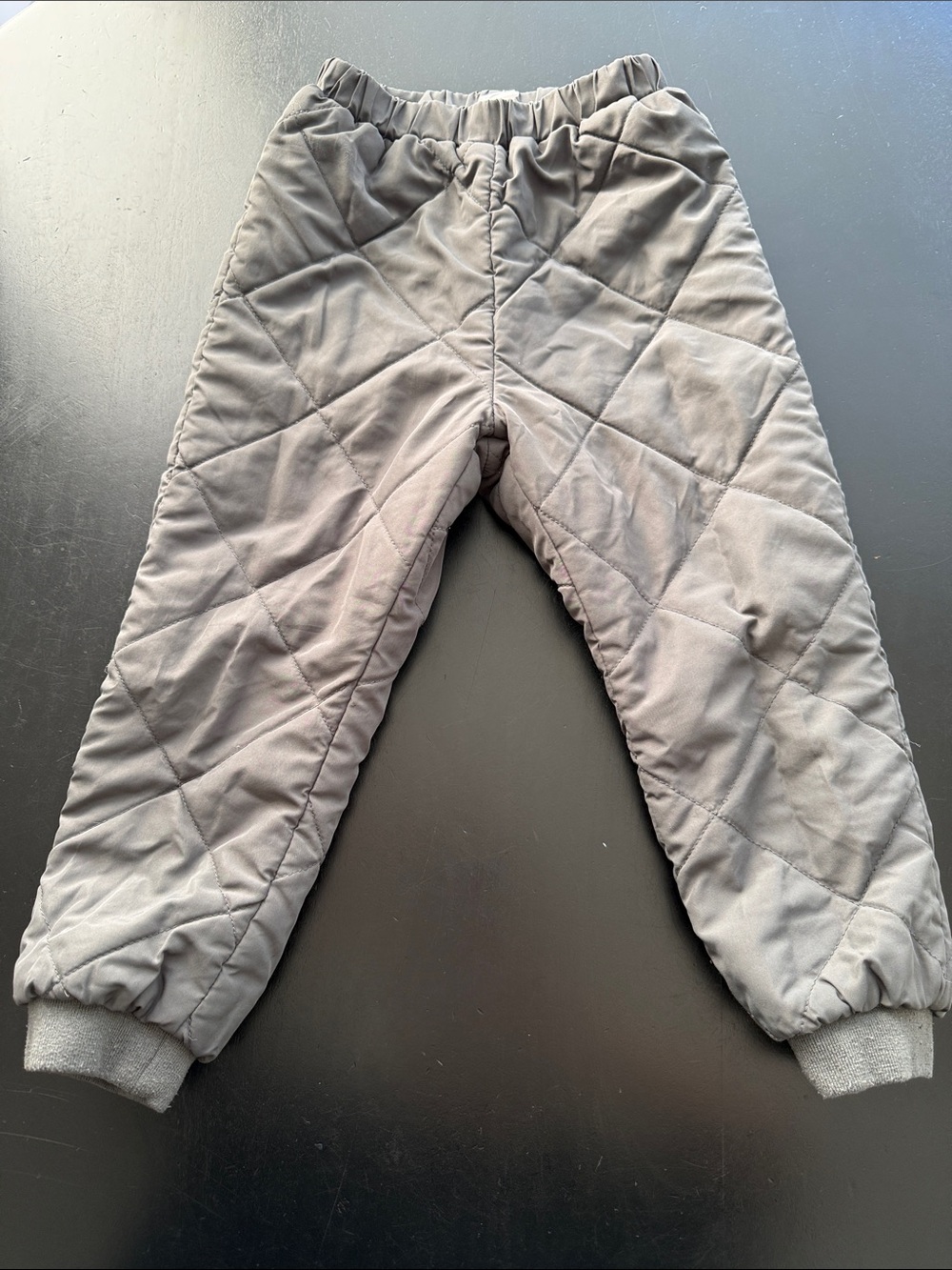 H&M Quilted Gray Kids Joggers